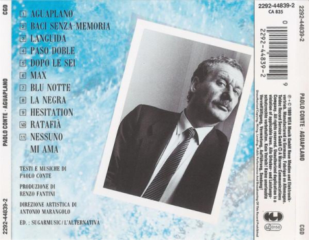 Paolo Conte - Aguaplano (CD) [1]