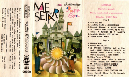 Casete audio - Papp Éva – Mesetár (Caseta Audio)