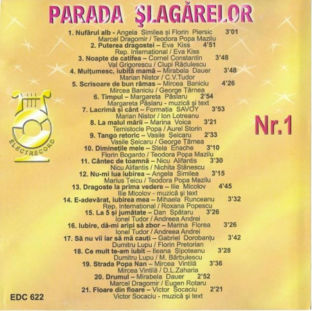 Parada Șlagărelor 1, (CD) [1]