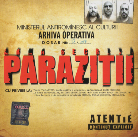 Hip-Hop - Paraziții – Arma Secreta (CD), (CD)