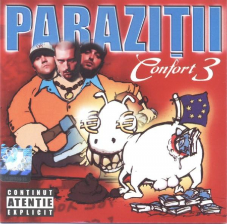 Hip-Hop - Paraziții - Confort 3 , (CD)