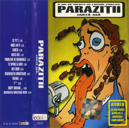 Paraziții - Iartă - Mă , (Casetă Audio) [1]