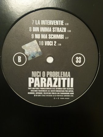 Paraziții - Nici O Problema, (Disc Vinil) [1]