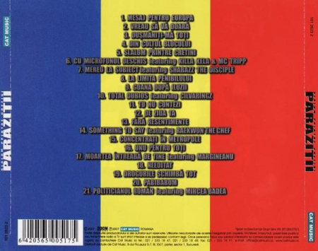 Paraziții - Slalom Printre Cretini , (CD) [1]