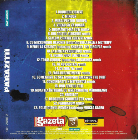 Paraziții – Slalom Printre Cretini Mix (CD) [1]