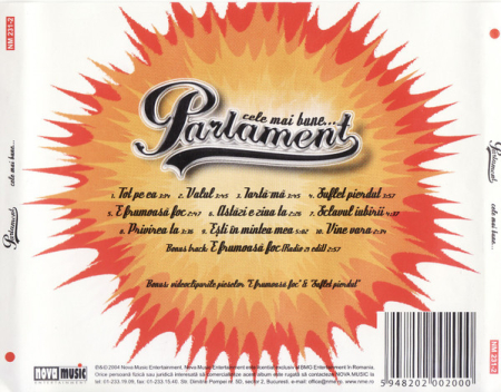 Parlament – Cele Mai Bune... (CD) [1]