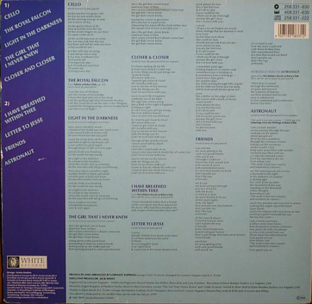 Parrish & Toppano - The Royal Falcon, (Disc Vinil) [1]