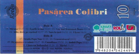 Pasărea Colibri - 10 Ani Vol.2 , (Casetă Audio) [1]