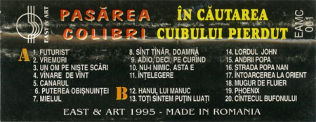 Pasărea Colibri - În Căutarea Cuibului Pierdut , (Casetă Audio) [1]