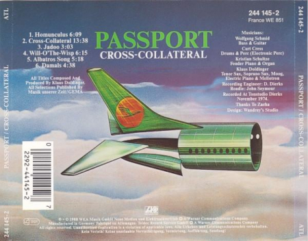 Passport - Cross-Collateral, (CD) [1]