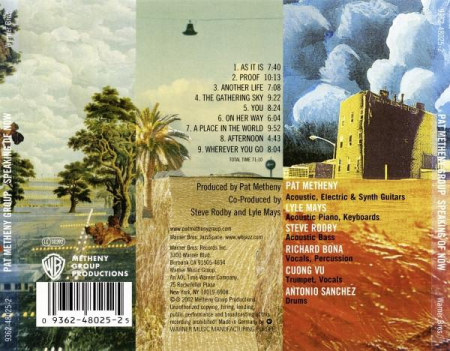 Pat Metheny Group - Speaking Of Now, (CD) [1]