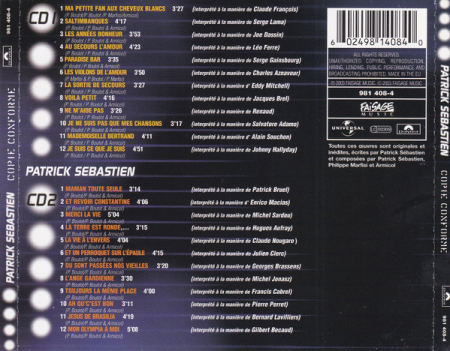 Patrick Sebastien – Copie Conforme (CD) [1]