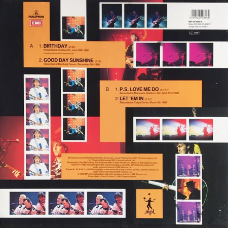 Paul McCartney - Birthday, (Disc Vinil) [1]