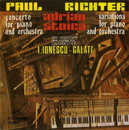 Muzică Clasică - Paul Richter - Concerto For Piano And Orchestra / Variations For Piano And Orchestra, (Disc Vinil)