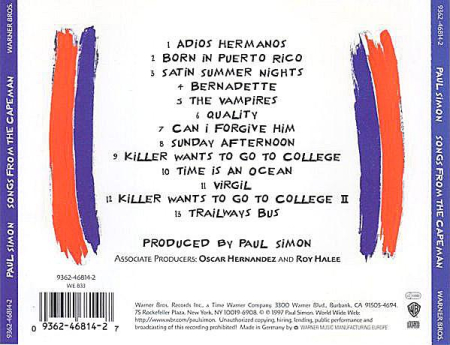 Paul Simon - Songs From The Capeman (CD) [1]