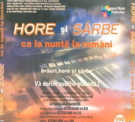 Paul Stângă - Hore Si Sarbe ca la nunta la romani, (Casetă Audio) [1]
