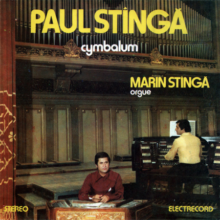 Paul Stîngă - Paul Stîngă Accompagné À L'orgue Par Marin Stîngă, (Disc Vinil) [0]