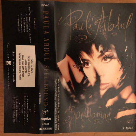 Casete audio - Paula Abdul - Spellbound, (Casetă Audio)