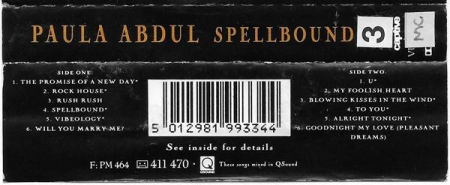 Paula Abdul - Spellbound (Casetă Audio) [1]