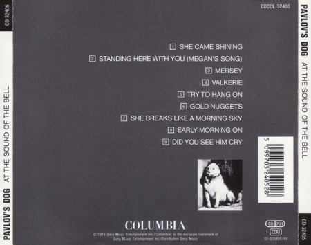 Pavlov's Dog - At The Sound Of The Bell, (CD) [1]
