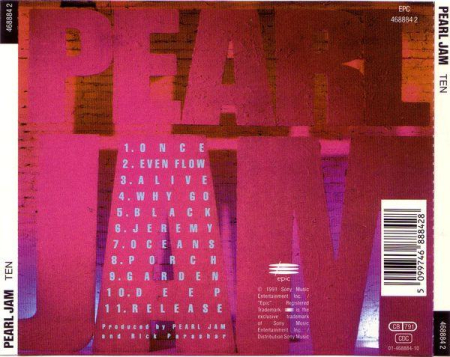Pearl Jam - Ten (CD) [1]