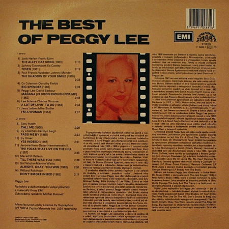 Peggy Lee – The Best Of Peggy Lee(VINIL) [1]