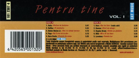 Pentru Tine Vol. I, (Casetă Audio) [1]
