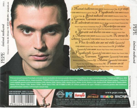 Pepe - Inimă Nebună, (CD) [1]