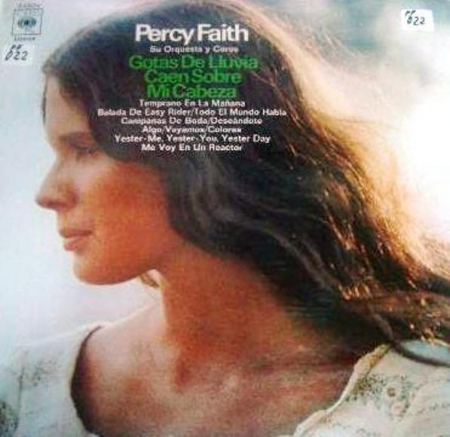 Jazz/Funk/Soul - Percy Faith And His Orchestra And Chorus - Gotas De Lluvia Caen Sobre Mi Cabeza, (Disc Vinil)