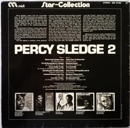 Percy Sledge - Star-Collection Vol. 2, (Disc Vinil) [1]