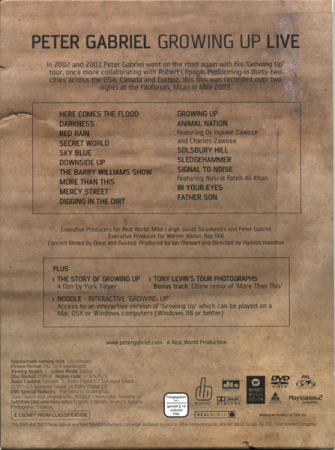 Peter Gabriel – Growing Up Live [2]