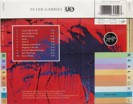 Peter Gabriel - Us (CD) [1]