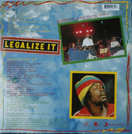 Peter Tosh- Legalize It, (Disc Vinil) [1]