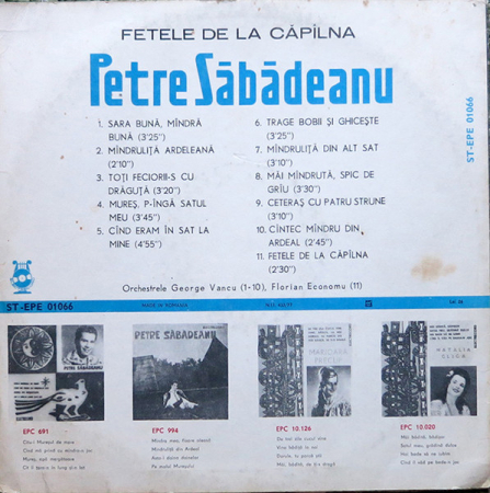 Petre Săbădeanu – Fetele De La Căpîlna [1]