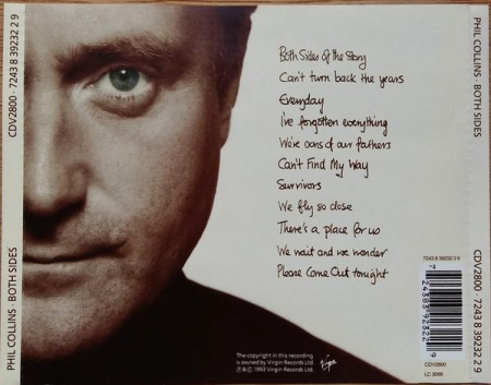 Phil Collins - Both Sides (CD) [1]