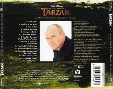 Phil Collins - Tarzan (An Original Walt Disney Records Soundtrack) , (CD) [1]
