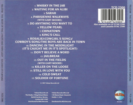 Phil Lynott - The Best Of - Soldier Of Fortune (CD) [1]