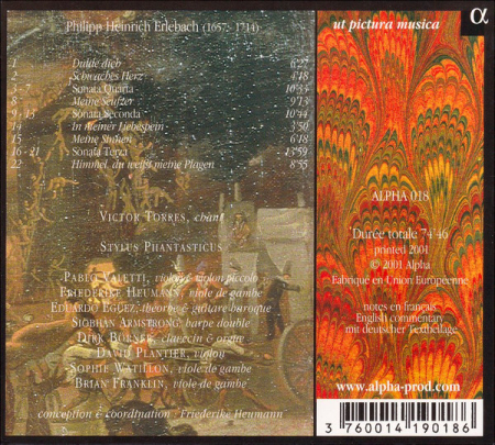 Philipp Heinrich Erlebach - Victor Torres, Stylus Phantasticus – Zeichen Im Himmel (CD) [1]
