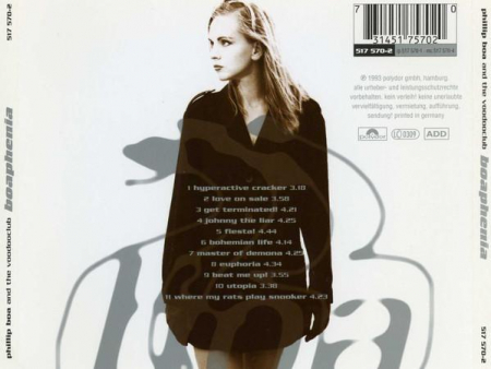 Phillip Boa & The Voodooclub - Boaphenia, (CD) [1]
