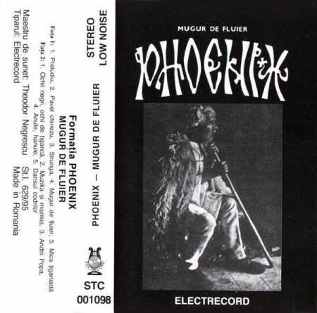 Phoenix - Mugur De Fluier , (Casetă Audio) [1]