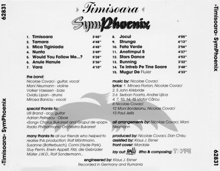 Phoenix - Timisoara , (CD) [1]