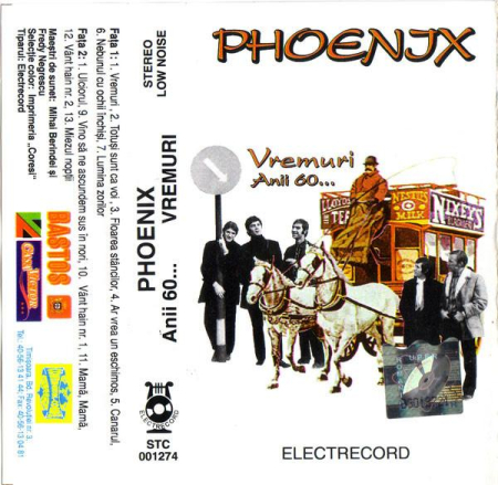 Phoenix - Vremuri, Anii 60..., (Casetă Audio) [1]