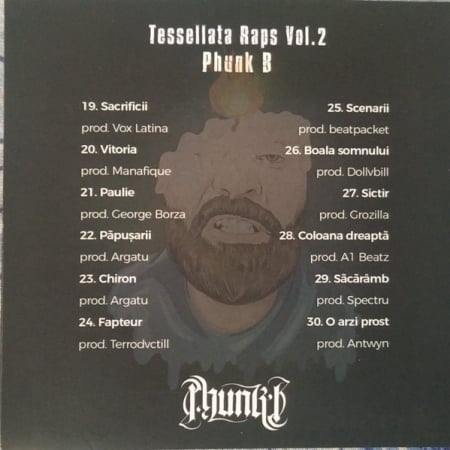 Phunk B – Tessellata Raps Vol. 2 (CD) [1]