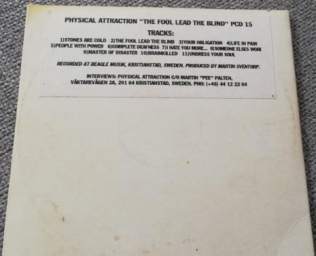 Physical Attraction - The Fool Lead The Blind, (CD) [1]