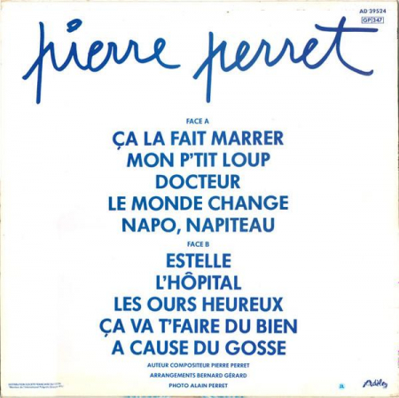 Pierre Perret - Pierre Perret, (Disc Vinil) [1]
