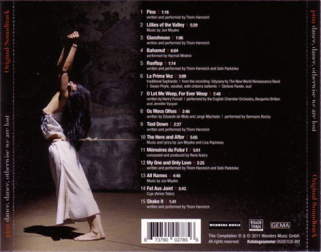 Pina Dance, Dance Otherwise We Are Lost (Original Soundtrack) (CD) [1]