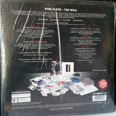 洋楽 PINK FLOYD : IMMERSION BOX / THE WALL Pink Floyd - The Wall - Immersion Box Set, (CD)