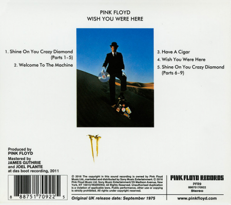 Pink Floyd- Wish You Were Here, (CD) [1]