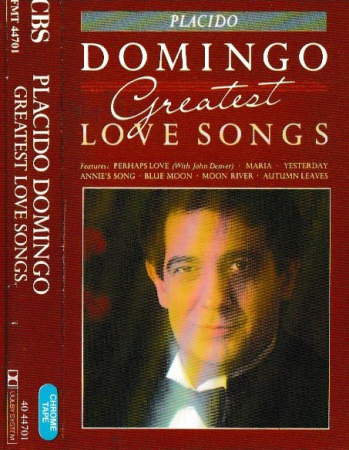 Noutăți - Placido Domingo – Greatest Love Songs (CASETA)