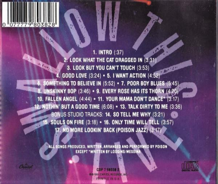 Poison  - Swallow This Live (CD) [1]